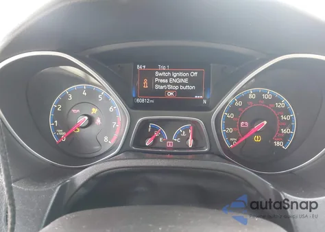 2017 Ford Focus Rs z USA, uszkodzony, nr VIN WF0DP3TH9H4125046